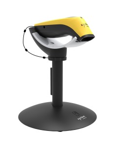 SocketScan S740 Lector de códigos de barras portátil 1D/2D LED Negro, Amarillo