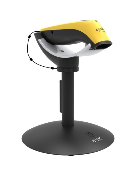 SocketScan S740 Lector de códigos de barras portátil 1D/2D LED Negro, Amarillo