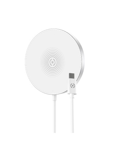 MAGCHARGE cargador de dispositivo móvil Plata, Blanco Interior