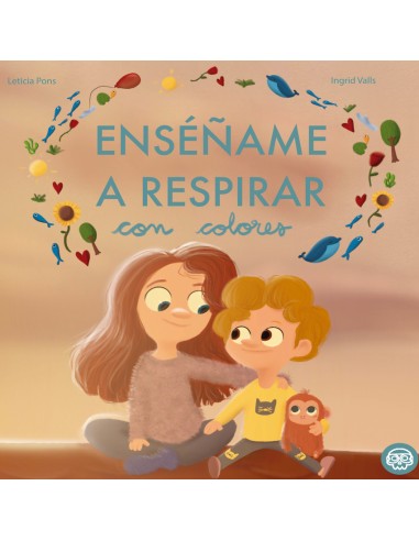 Ensename a respirar con colores