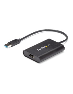 Adaptador USB 3.0 a DisplayPort - 4K 30Hz - Adaptador de Vídeo Externo USB a DisplayPort para Un Monitor - Adaptador Gráfico Ext