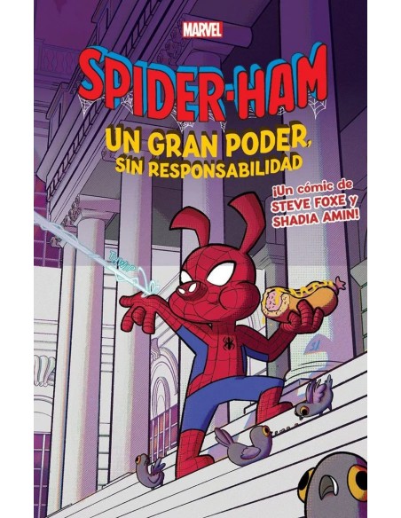 Marvel scholastic spider ham recochineo el hollywood