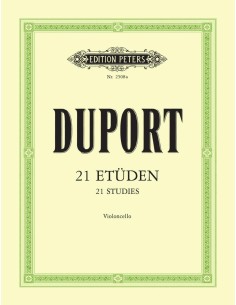 21 ETUDEN VIOLOCHELO DUPORT