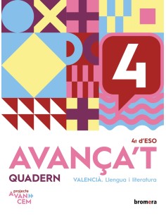 Avanca t 4 Quadern de valencia 4t ESO