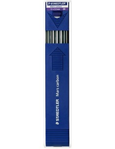 ESTUCHE 12 MINAS 2MM 2B MARS CARBON STAEDTLER