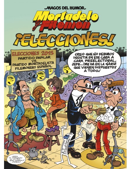 Mortadelo y Filemon Elecciones Magos del Humor 179