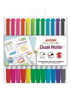AR001142 rotulador Fino Multicolor 12 pieza(s)