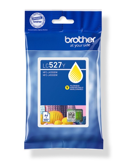 LC527Y cartucho de tinta 1 pieza(s) Original Amarillo