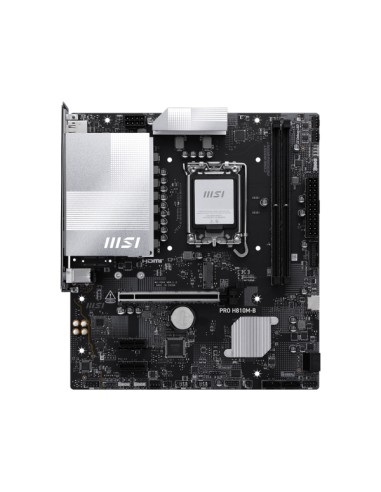 PRO H810M-B placa base Intel H810 LGA 1851 (Socket V1) micro ATX