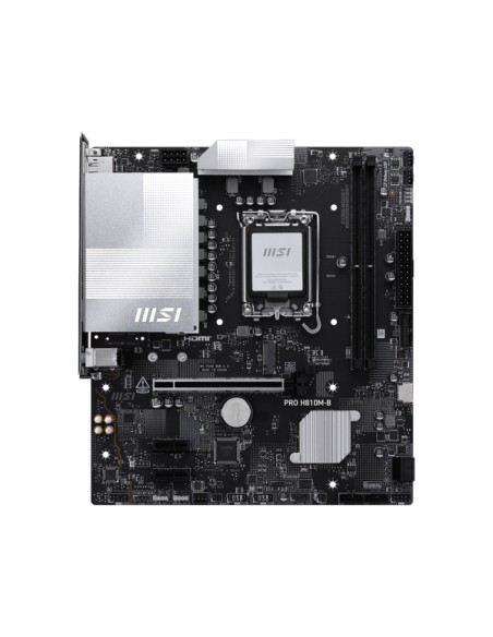 PRO H810M-B placa base Intel H810 LGA 1851 (Socket V1) micro ATX