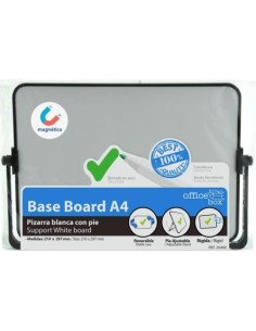 PIZARRA BLANCA A4 MAGNETICA CON PIE
