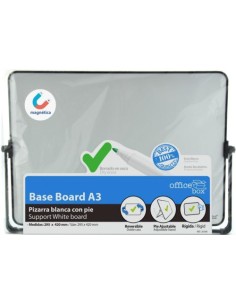 PIZARRA BLANCA A3 MAGNETICA CON PIE