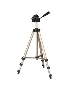 | Trípode Star 75, para cámara de fotos, conexión 6.4mm, altura ajustable hasta 125 cm, Color Beige