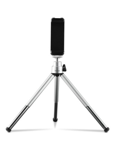 Fancy 2in1 tripode Smartphone/Cámara digital 3 pata(s) Plata