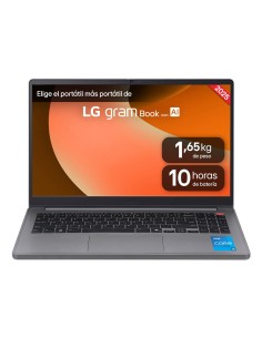 Gram 15UD50T Intel® Core i5 i5-1334U Portátil 38,1 cm (15") Full HD 512 GB SSD Wi-Fi 6 (802.11ax) FreeDOS Español Plata