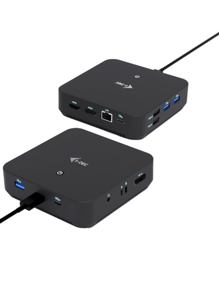 USB-C DP Dual HDMI Docking Station with Power Delivery 100 W