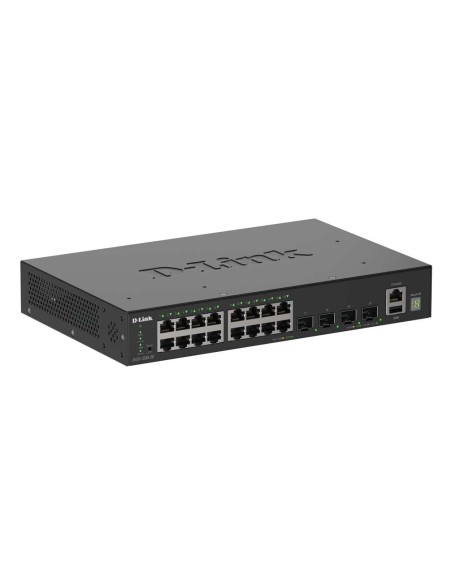 DGS-1530-20/E switch Gestionado L2 Gigabit Ethernet (10/100/1000) Negro