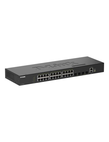 DGS-1530-28/E switch Gestionado L2 Gigabit Ethernet (10/100/1000) Negro