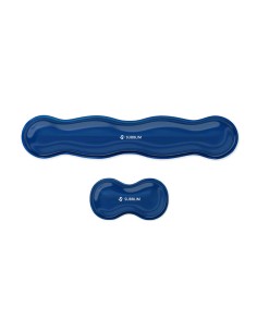 SUBMP-04E060 descansa muñecas Poliuretano (PU), Silicona Azul