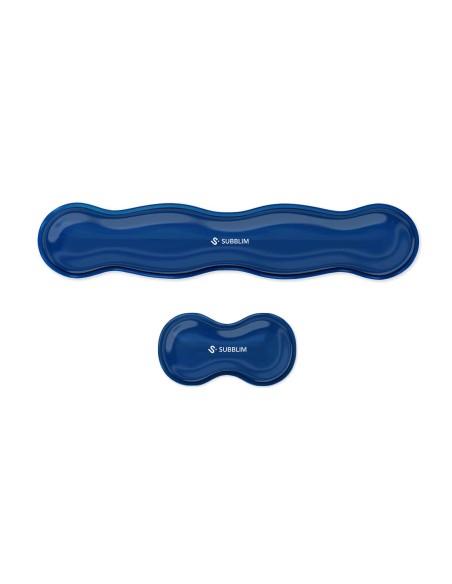 SUBMP-04E060 descansa muñecas Poliuretano (PU), Silicona Azul SUBMP-04E060 descansa muñecas Poliuretano (PU), Silicona Azul
