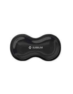 SUBMP-04E091 descansa muñecas Poliuretano (PU), Silicona Negro