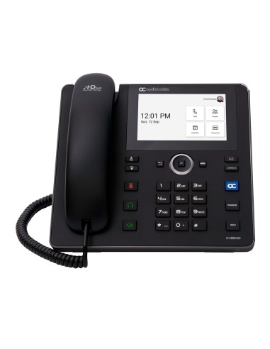 C455HD teléfono IP Negro 8 líneas TFT Wifi