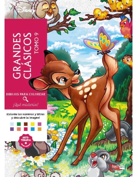 Dibujos para colorear que misterio Grandes clasicos tomo 9