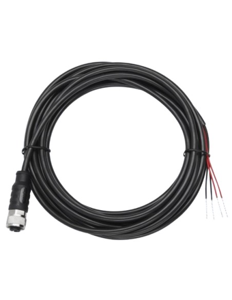 CBL-PWRD100-M1200 cable de transmisión Negro 10 m M12