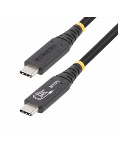 Cable USB4 de 50cm - Cable USB Tipo C Certificado USB-IF - Cable USB-C de 40G - PD 3.1 EPR de 240W - 8K 60Hz - Compatible con Pu