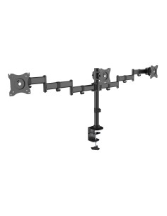 Soporte articulado de sobremesa para triple monitor de 13"-27
