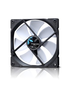 FD-FAN-DYN-GP14-WT sistema de refrigeración para ordenador Carcasa del ordenador Ventilador 14 cm Negro, Blanco