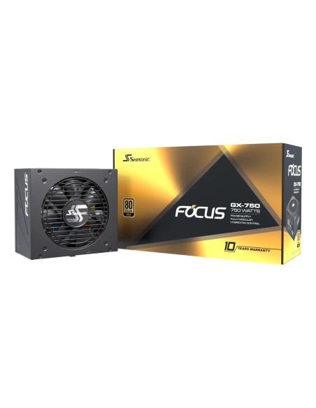 Focus GX unidad de fuente de alimentación 750 W 20+4 pin ATX ATX Negro