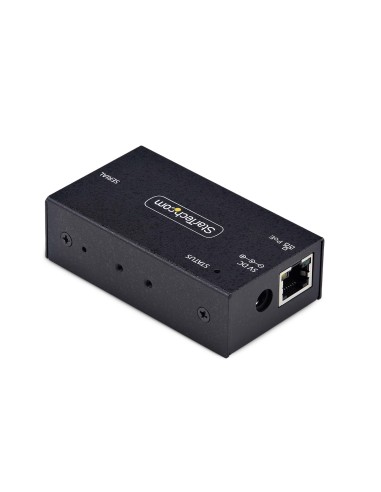Adaptador Serie a Ethernet - Conversor RJ45 LAN IP a DB9 RS232 - Servidor de Dispositivos Serie Remotos de 1 Puerto PoE 802.3af 