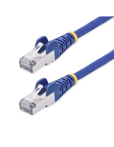 Cable de Red Ethernet CAT8 Azul de 3m - Snagless - sin Pestillo - 25G/40G - 2000MHz - PoE++ de 100W - 26AWG - S/FTP - Alivios de