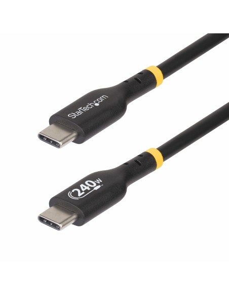 Cable de Carga USB-C de 1m - Cable USB Tipo C - Certificación USB-IF - PD de 240W EPR - Cable USB 2.0 USB-C de Carga para Portát
