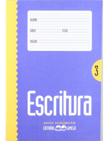 Escritura n 3 serie magenta