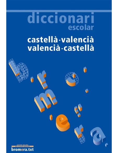 Diccionari escolar castella valencia valencia castella