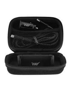 WCARTRAVEL cargador de dispositivo móvil Smartphone, Universal Negro Encendedor de cigarrillos Auto