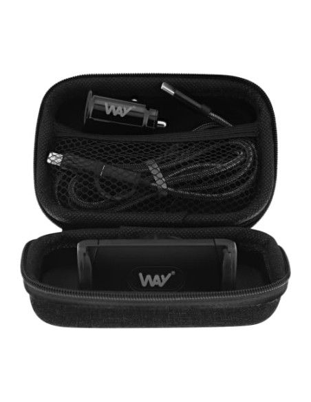 WCARTRAVEL cargador de dispositivo móvil Smartphone, Universal Negro Encendedor de cigarrillos Auto