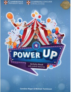 Power Up Activity Book with Online Resources and Home Booklet Level 4