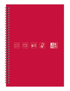 100101261 cuaderno y block A5 Azul, Rojo, Negro