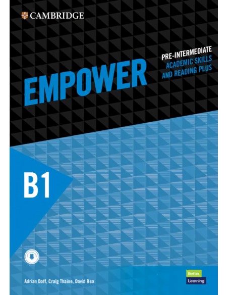 Empower Pre intermediate B1 Students Book with Digital Pack Academic Skills an