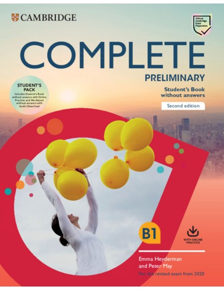 Complete Preliminary Second edition Student s Book Pack SB wo answers w Online Practice and WB wo answers w Audio Download
