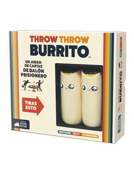 EKITTB01ES juego de tablero Throw Throw Burrito 15 min Juego de mesa Coleccionable