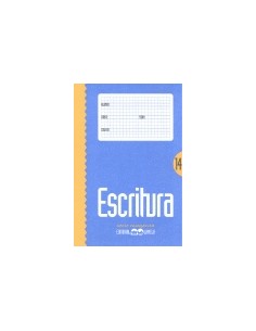 Cuaderno escritura 14 lamela