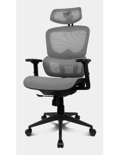 DRAIR200BG silla para videojuegos Silla para videojuegos de PC Asiento de malla Gris