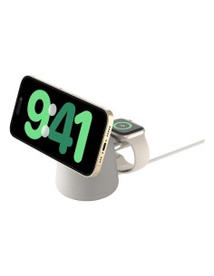 BoostCharge Pro Auriculares, Smartphone, Reloj inteligente Beige Corriente alterna Cargador inalámbrico Carga rápida Interior