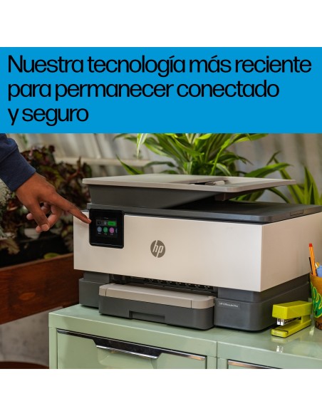 OfficeJet Pro Impresora multifunción HP 9120e, Color, Impresora para Pequeñas y medianas empresas, Imprima, copie, escanee y en