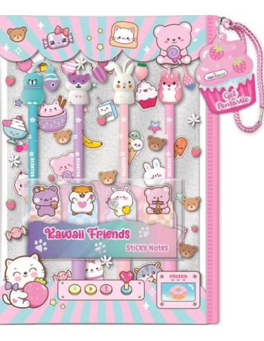 SET DE BOLIGRAFOS DE GEL CRITTER HOT FOCUS