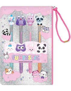 SET DE BOLIGRAFOS DE GEL CRITTER HOT FOCUS